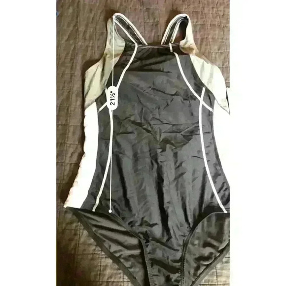 Attraco Athletic One Piece Swimsuit Racerback NWT Size Large - Picture 9 of 11